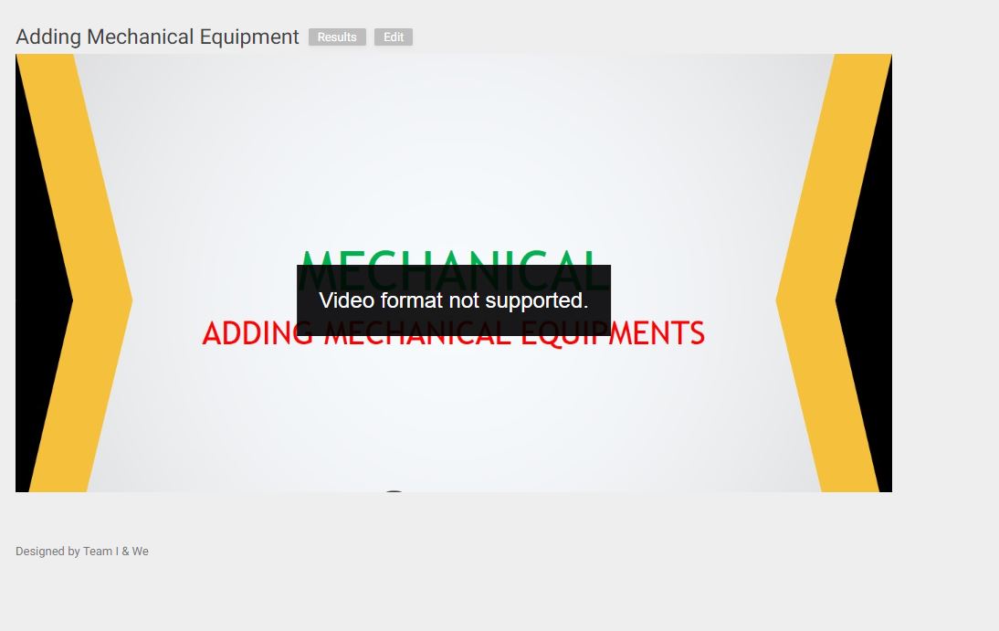 Video format not supported H5P